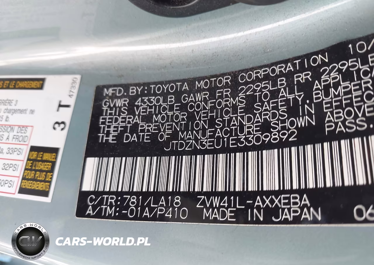 2014 Toyota Prius V Five VIN:JTDZN3EU1E3309892 - 9
