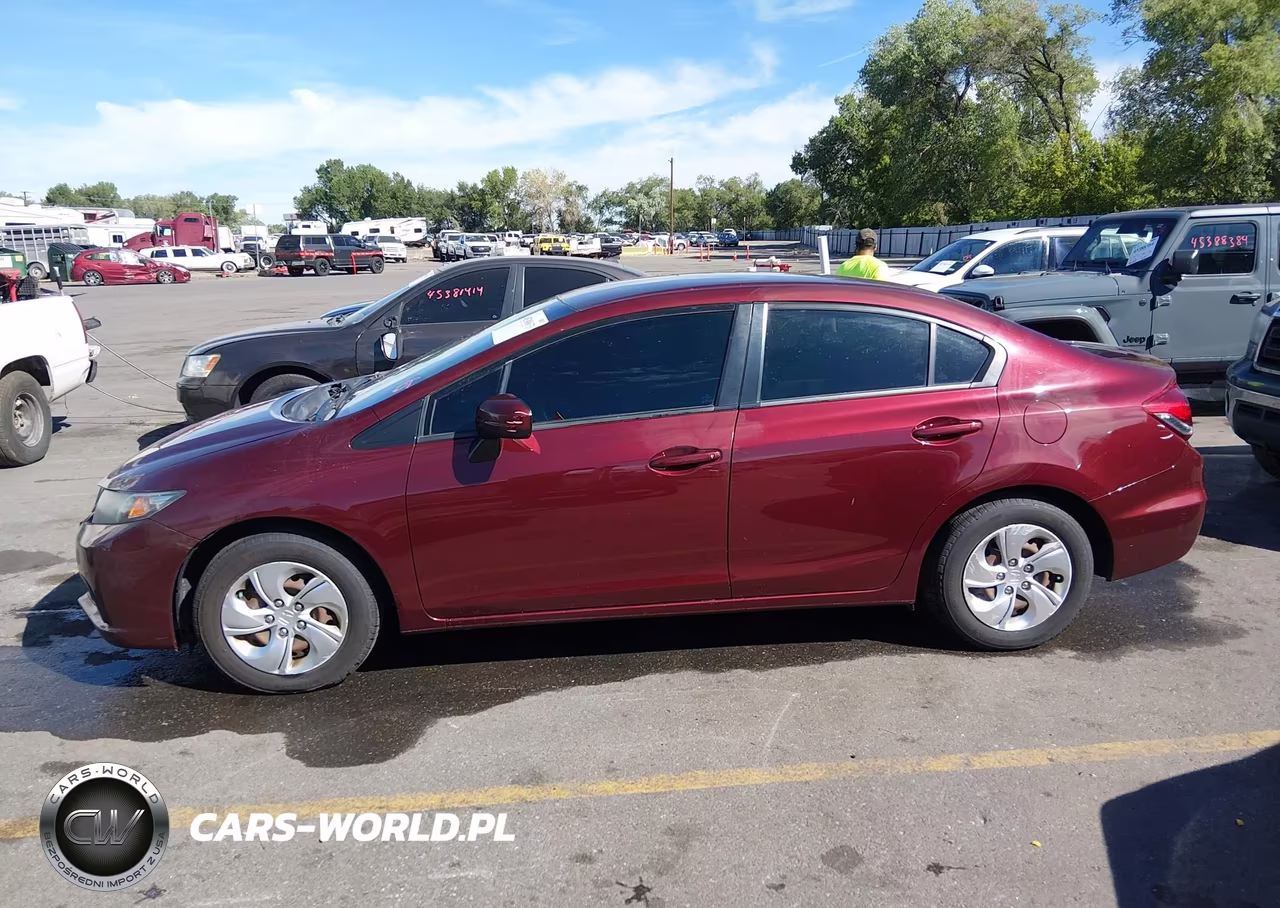 2015 Honda Civic Lx VIN:2HGFB2F58FH531553 - 14