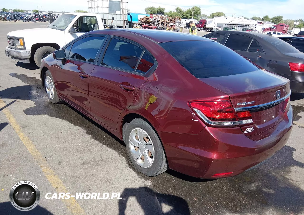 2015 Honda Civic Lx VIN:2HGFB2F58FH531553 - 3