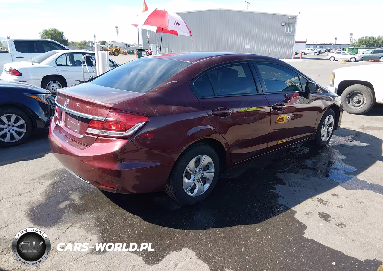 2015 Honda Civic Lx VIN:2HGFB2F58FH531553 - 4