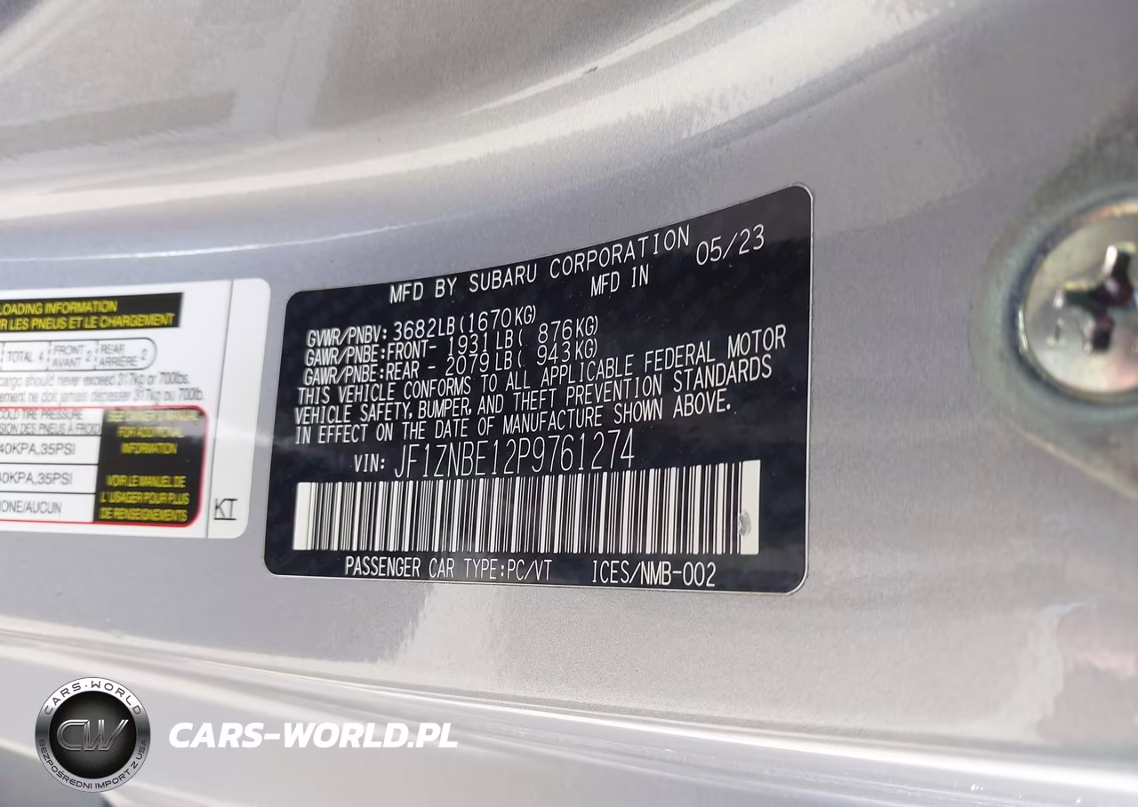 2023 Toyota Gr86 Premium VIN:JF1ZNBE12P9761274 - 9