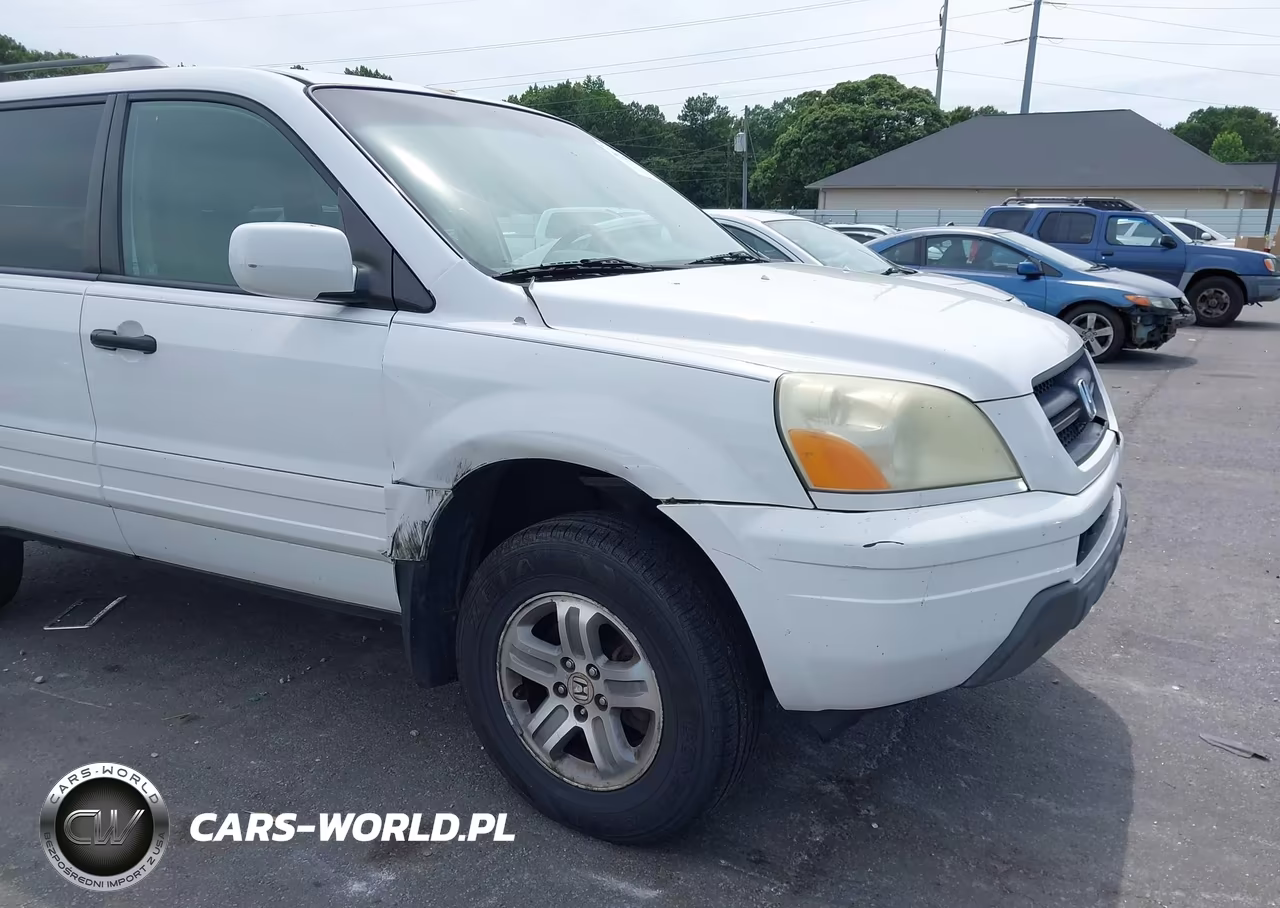 2005 Honda Pilot Ex-L VIN:2HKYF18515H533346 - 12