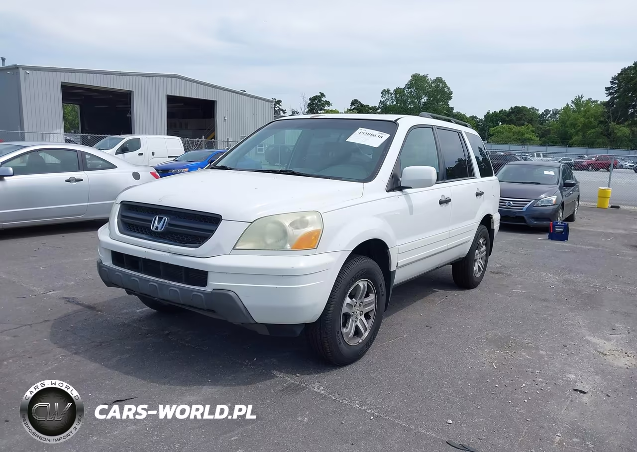 2005 Honda Pilot Ex-L VIN:2HKYF18515H533346 - 2