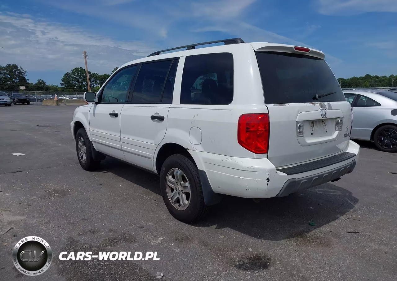 2005 Honda Pilot Ex-L VIN:2HKYF18515H533346 - 3