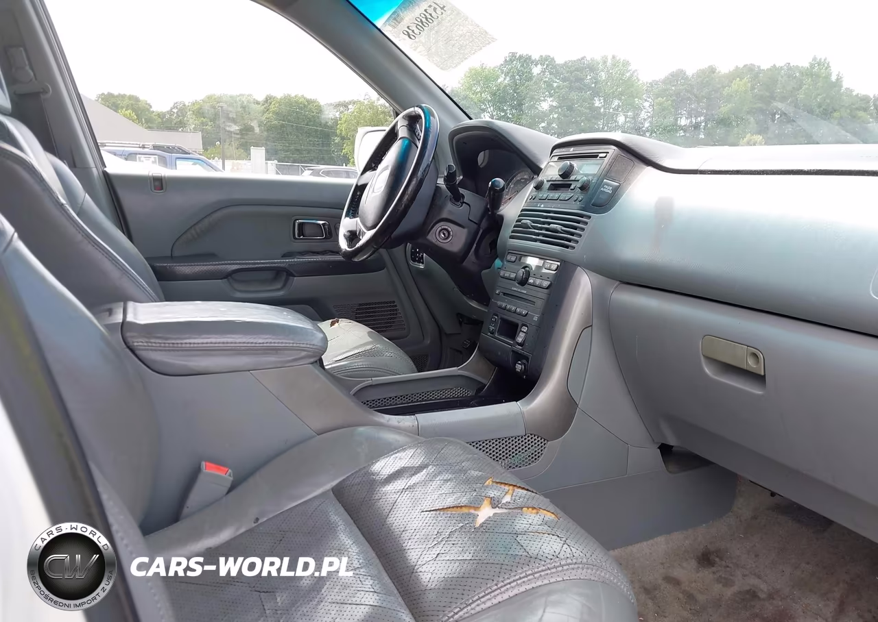 2005 Honda Pilot Ex-L VIN:2HKYF18515H533346 - 5