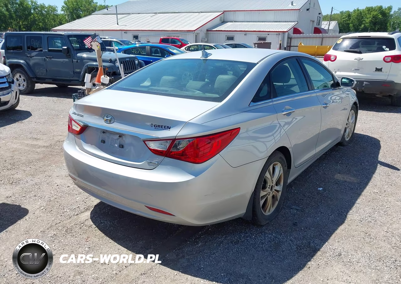 2011 Hyundai Sonata Limited VIN:5NPEC4AC8BH060594 - 4