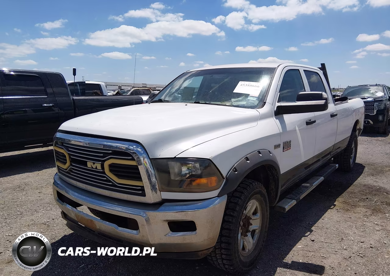 2012 Ram 2500 St VIN:3C6TD5HT8CG121332 - 2