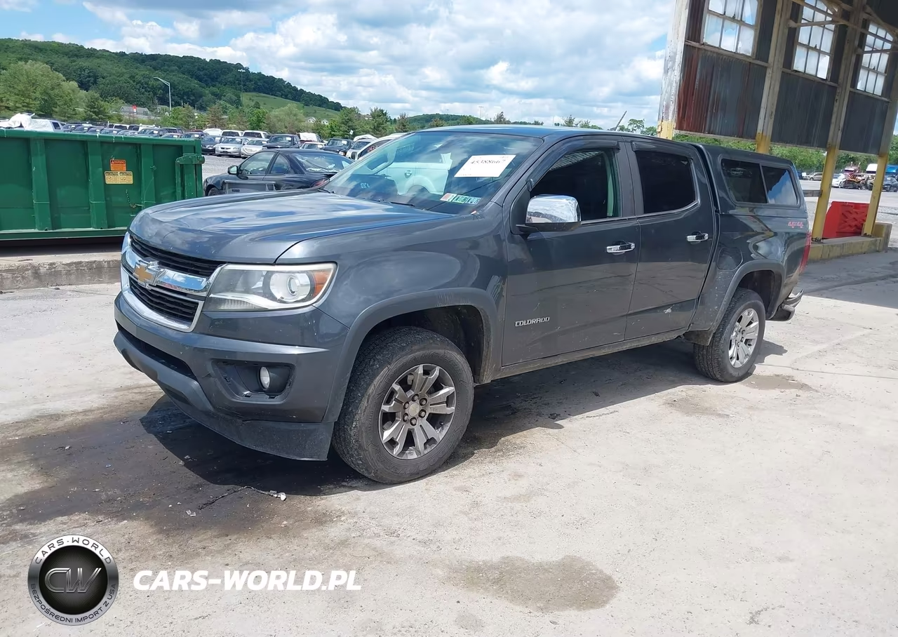2017 Chevrolet Colorado 4Wd Lt VIN:1GCGTCEN2H1231919 - 2