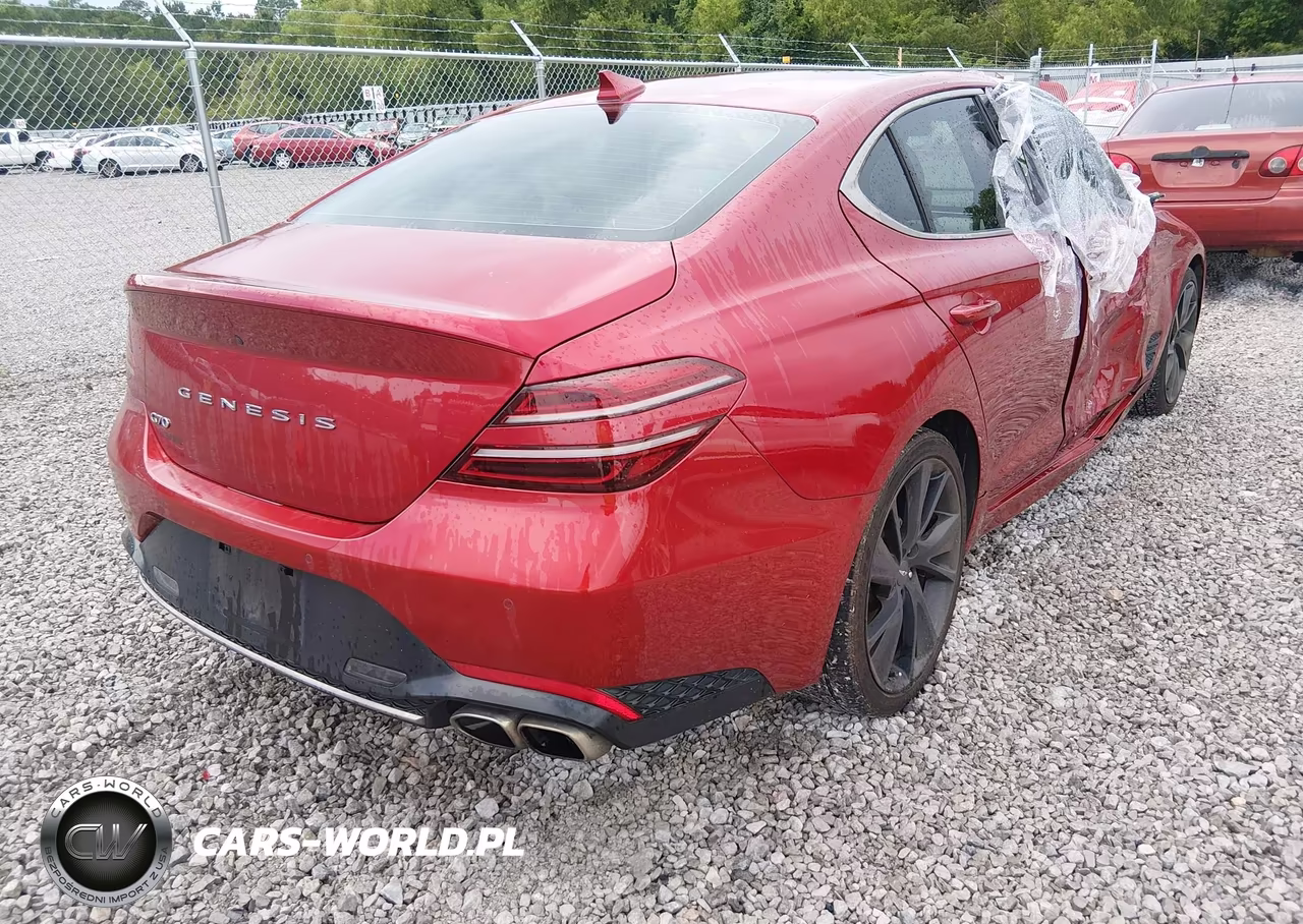 2023 Genesis G70 2.0T Rwd VIN:KMTG34TA1PU121724 - 4