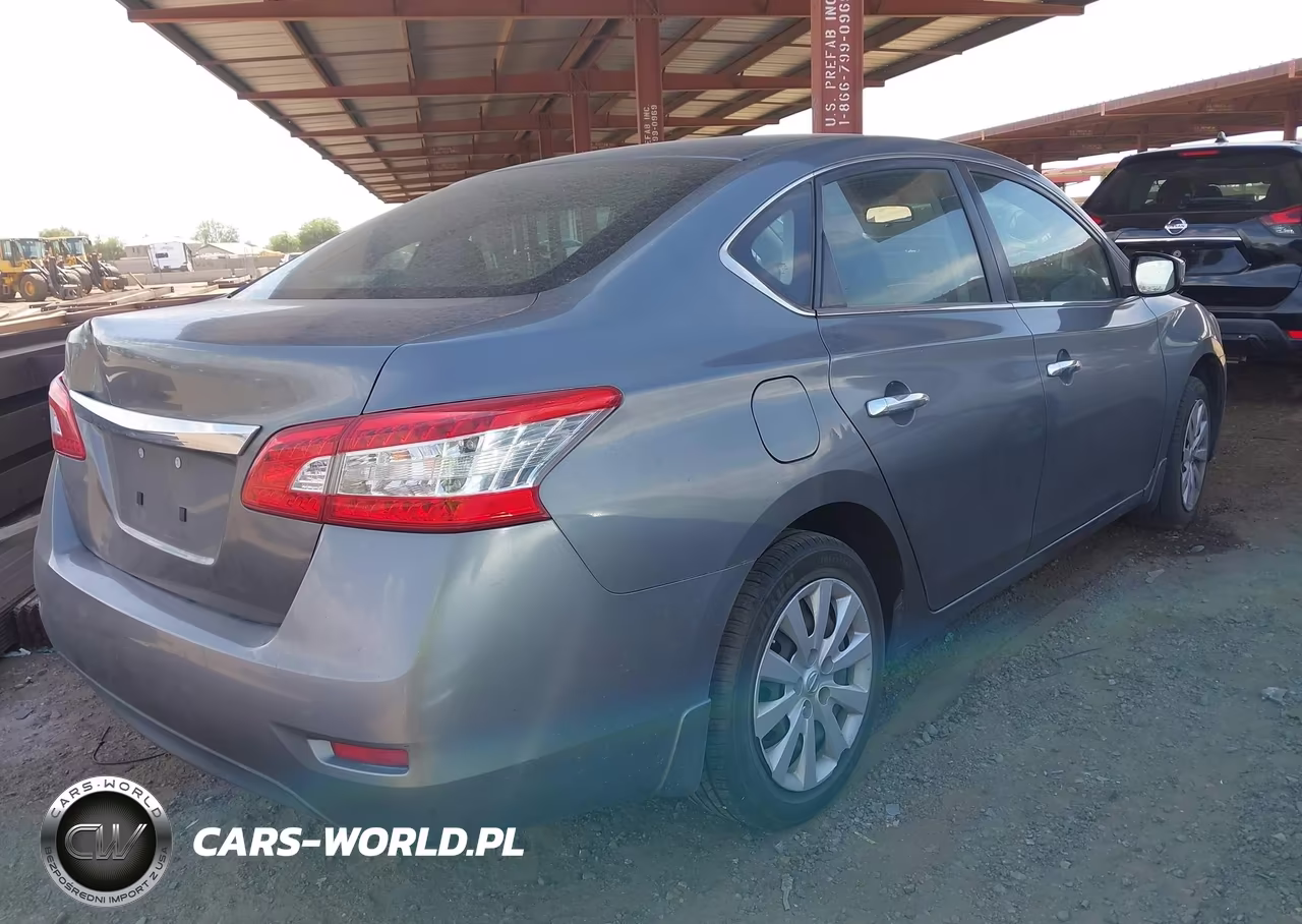 2015 Nissan Sentra S VIN:3N1AB7AP3FY291193 - 4