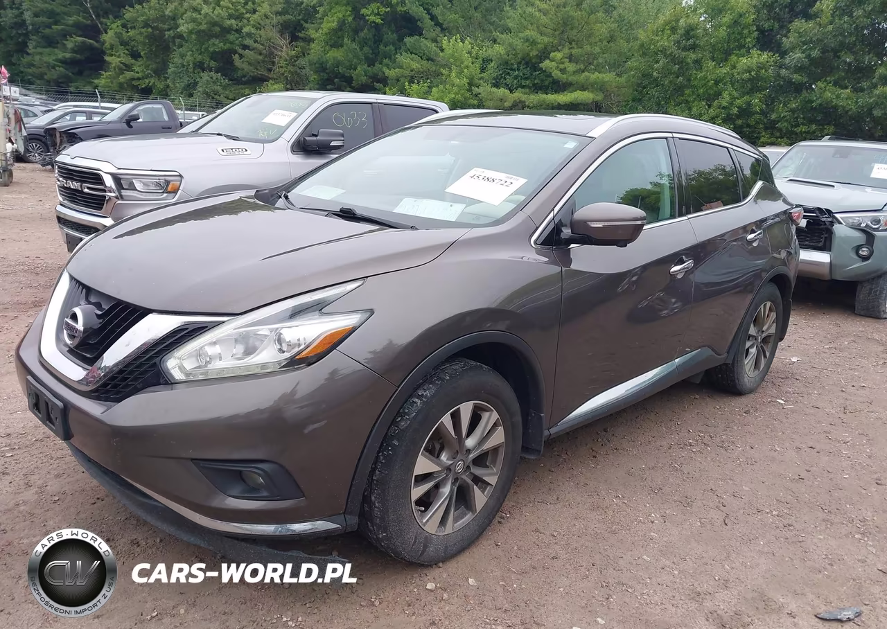2015 Nissan Murano Platinum-S-Sl-Sv VIN:5N1AZ2MH9FN281440 - 2
