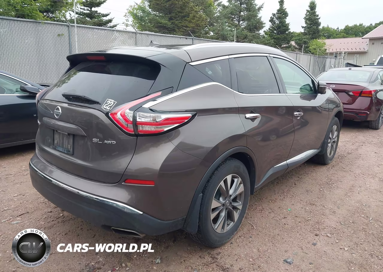 2015 Nissan Murano Platinum-S-Sl-Sv VIN:5N1AZ2MH9FN281440 - 4