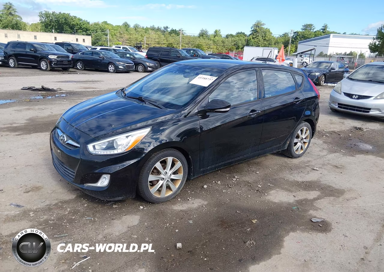 2014 Hyundai Accent Se VIN:KMHCU5AE0EU175272 - 2