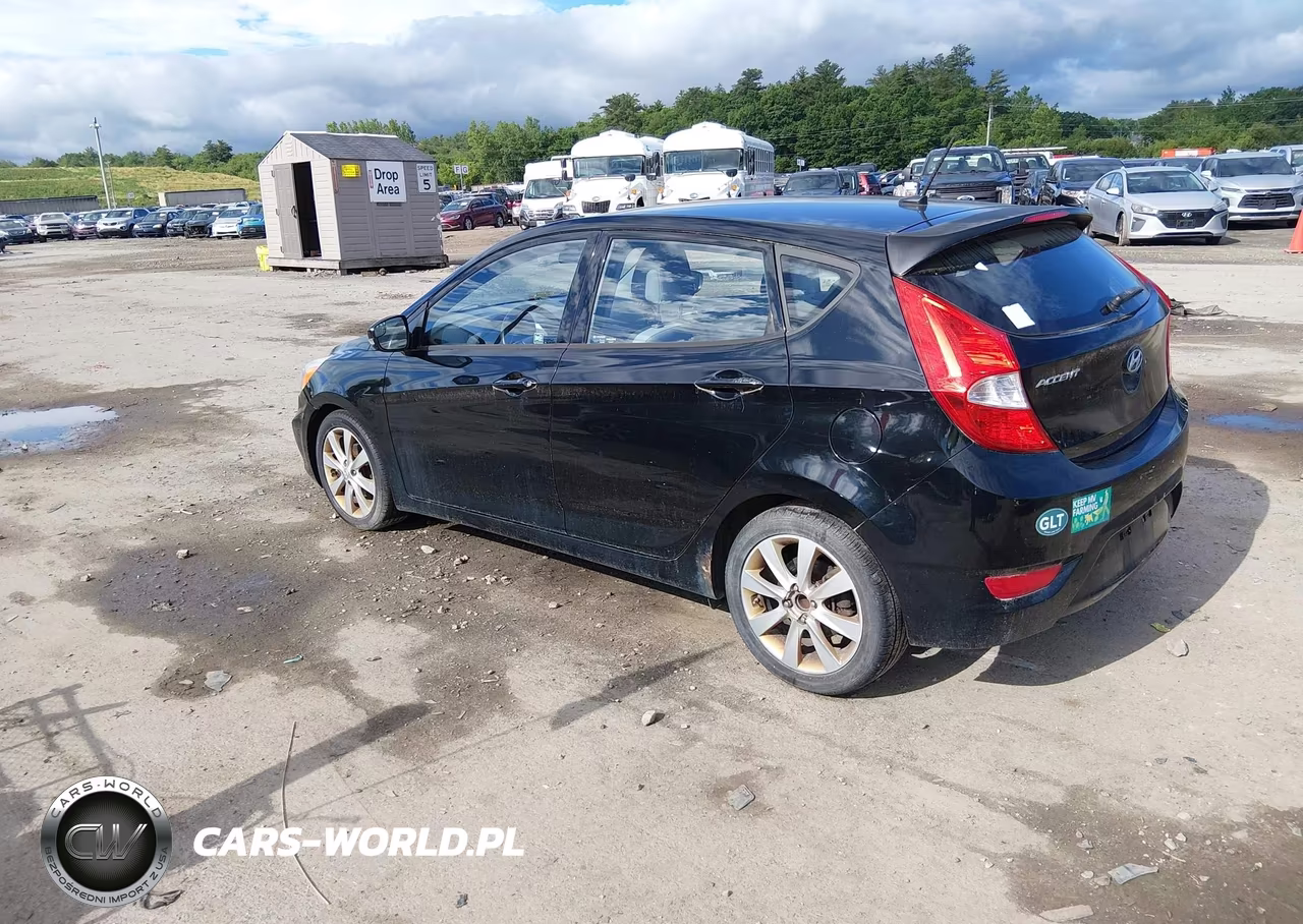 2014 Hyundai Accent Se VIN:KMHCU5AE0EU175272 - 3