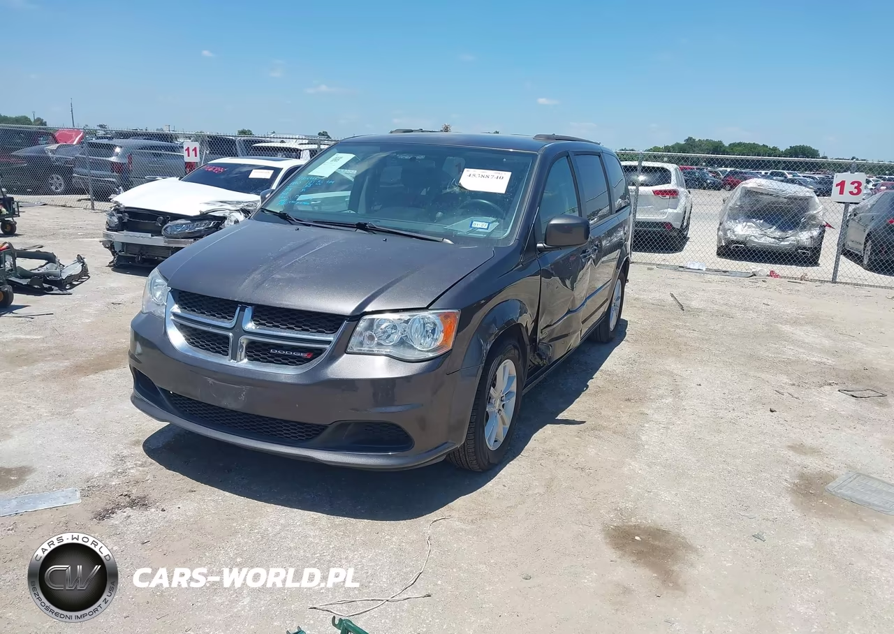 2016 Dodge Grand Caravan Sxt VIN:2C4RDGCG5GR388081 - 2