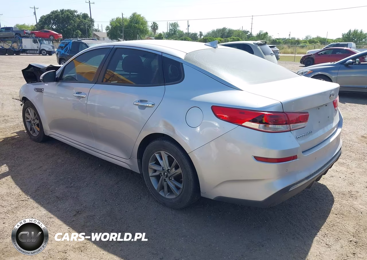 2019 Kia Optima Lx VIN:5XXGT4L33KG301401 - 3