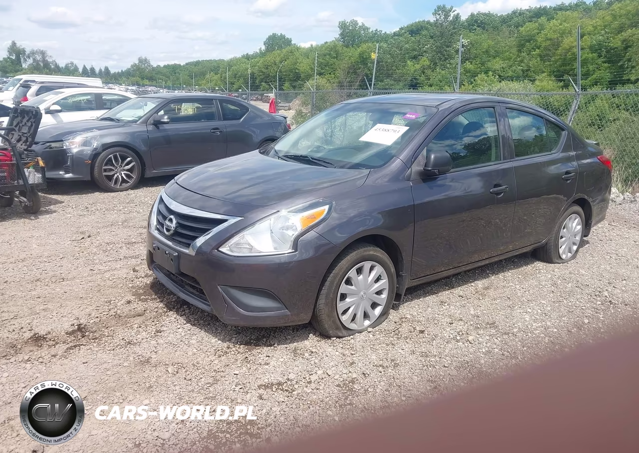 2015 Nissan Versa 1.6 S+ VIN:3N1CN7AP4FL854877 - 2