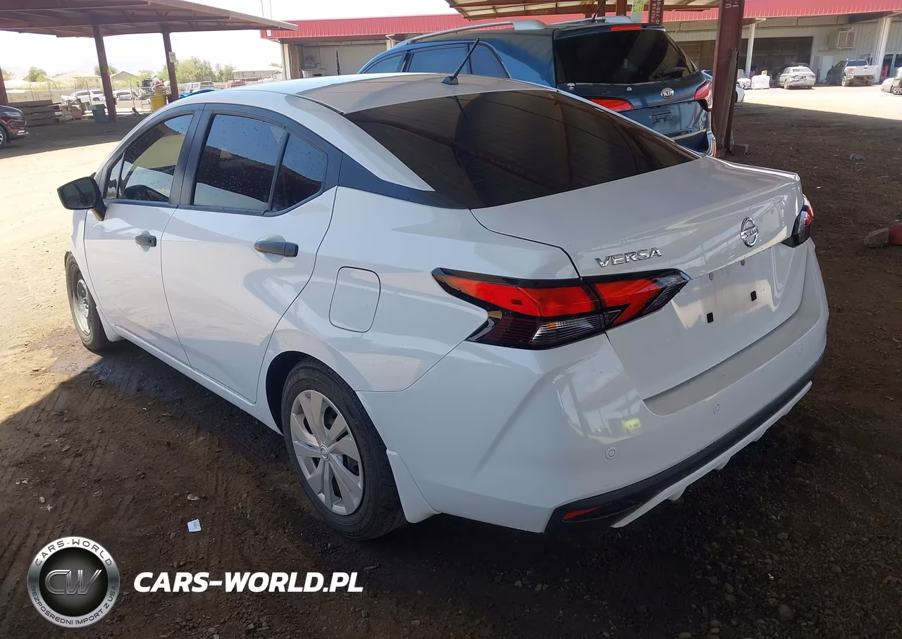 2021 Nissan Versa S Xtronic Cvt VIN:3N1CN8DV8ML822463 - 3