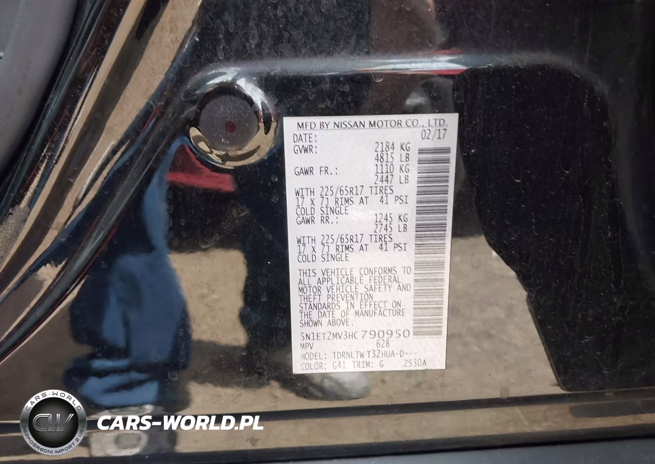 2017 Nissan Rogue Hybrid Sv VIN:5N1ET2MV3HC790950 - 9
