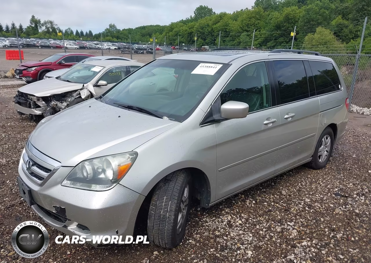 2007 Honda Odyssey Ex-L VIN:5FNRL38767B077646 - 2
