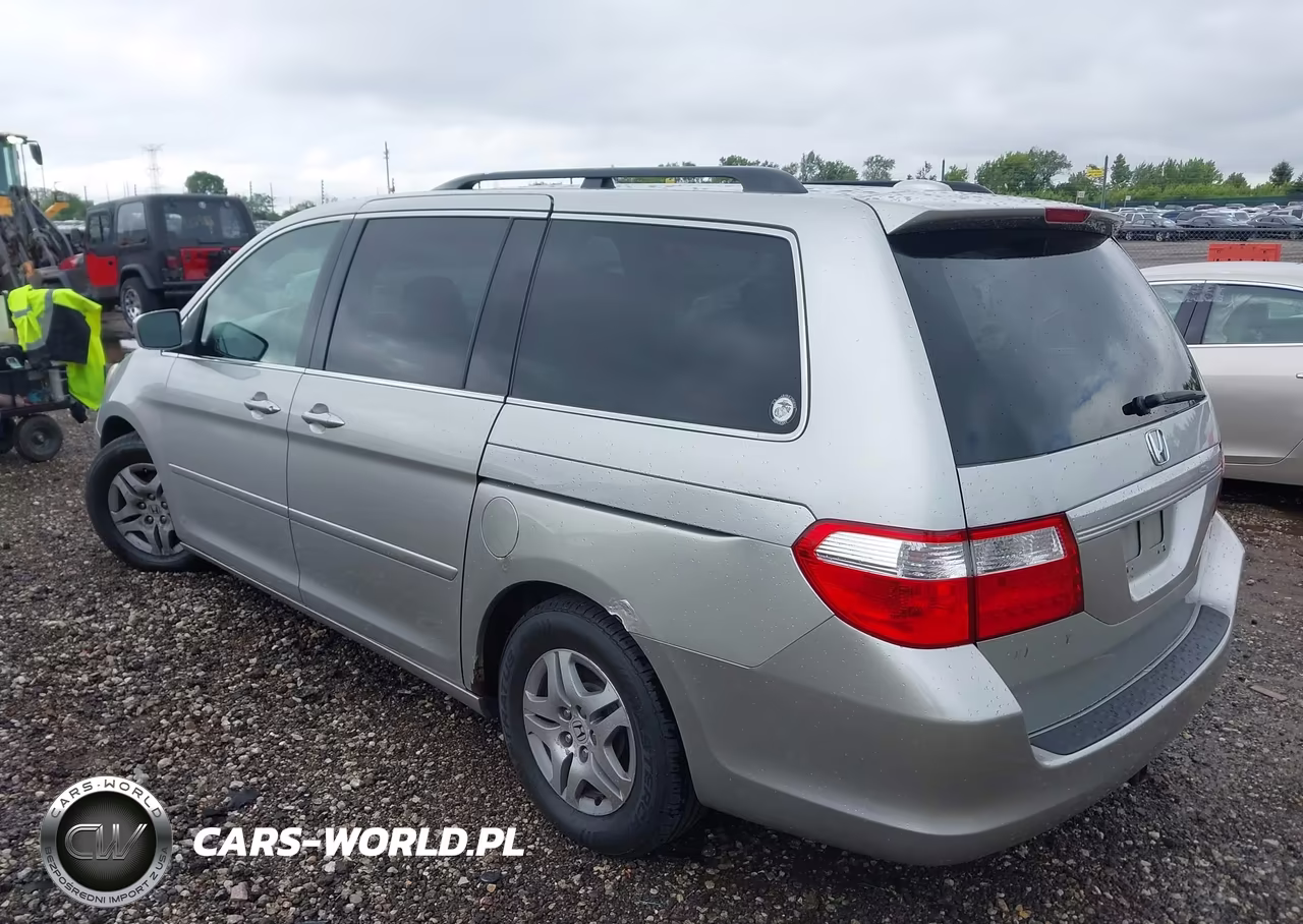 2007 Honda Odyssey Ex-L VIN:5FNRL38767B077646 - 3