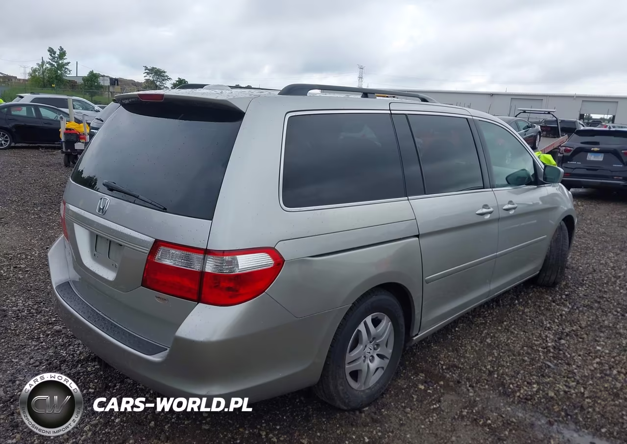 2007 Honda Odyssey Ex-L VIN:5FNRL38767B077646 - 4