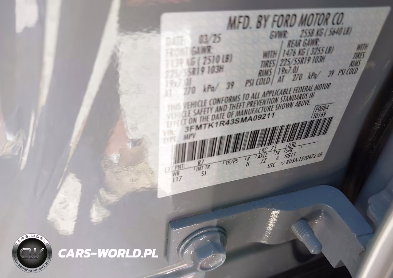 2025 Ford Mustang Mach-E Select VIN:3FMTK1R43SMA09211 - 9