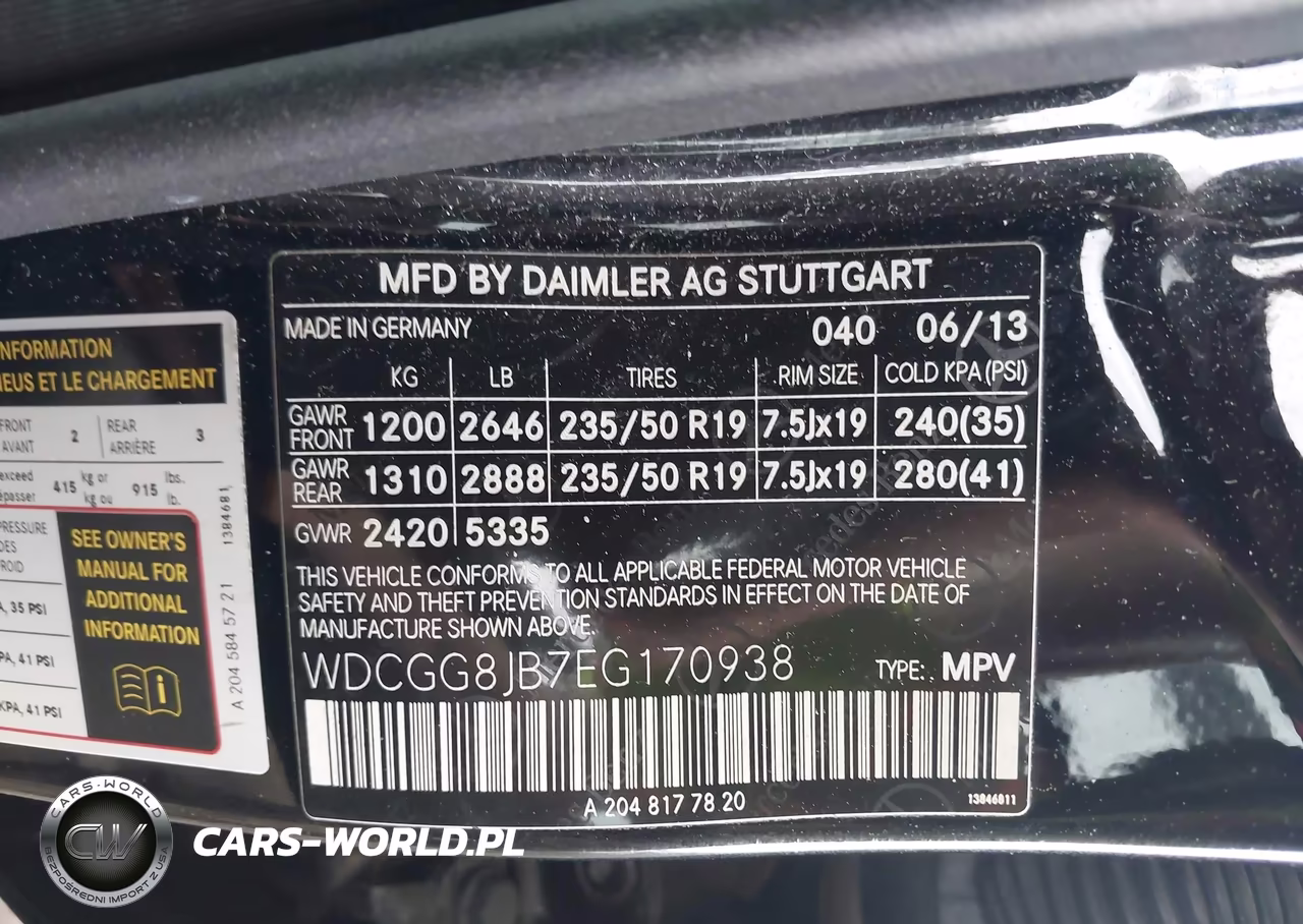 2014 Mercedes-Benz Glk 350 4Matic VIN:WDCGG8JB7EG170938 - 9