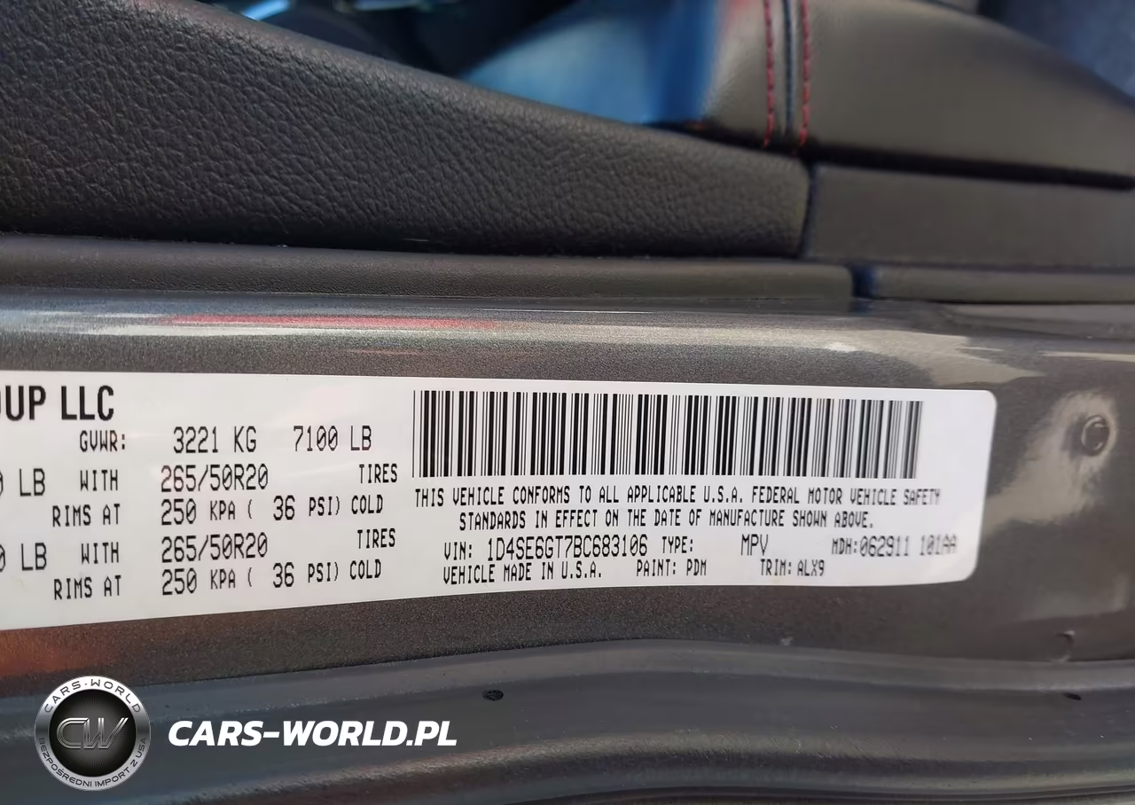 2011 Dodge Durango R-T VIN:1D4SE6GT7BC683106 - 9