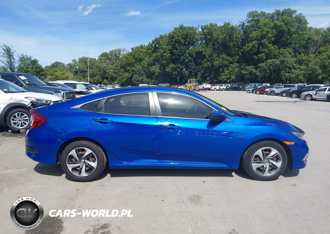 2019 Honda Civic Lx VIN:2HGFC2F61KH568993 - 13