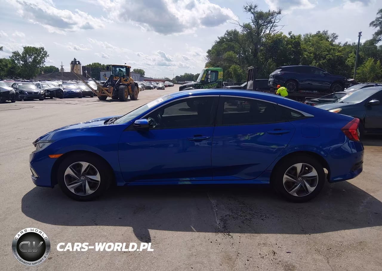 2019 Honda Civic Lx VIN:2HGFC2F61KH568993 - 14