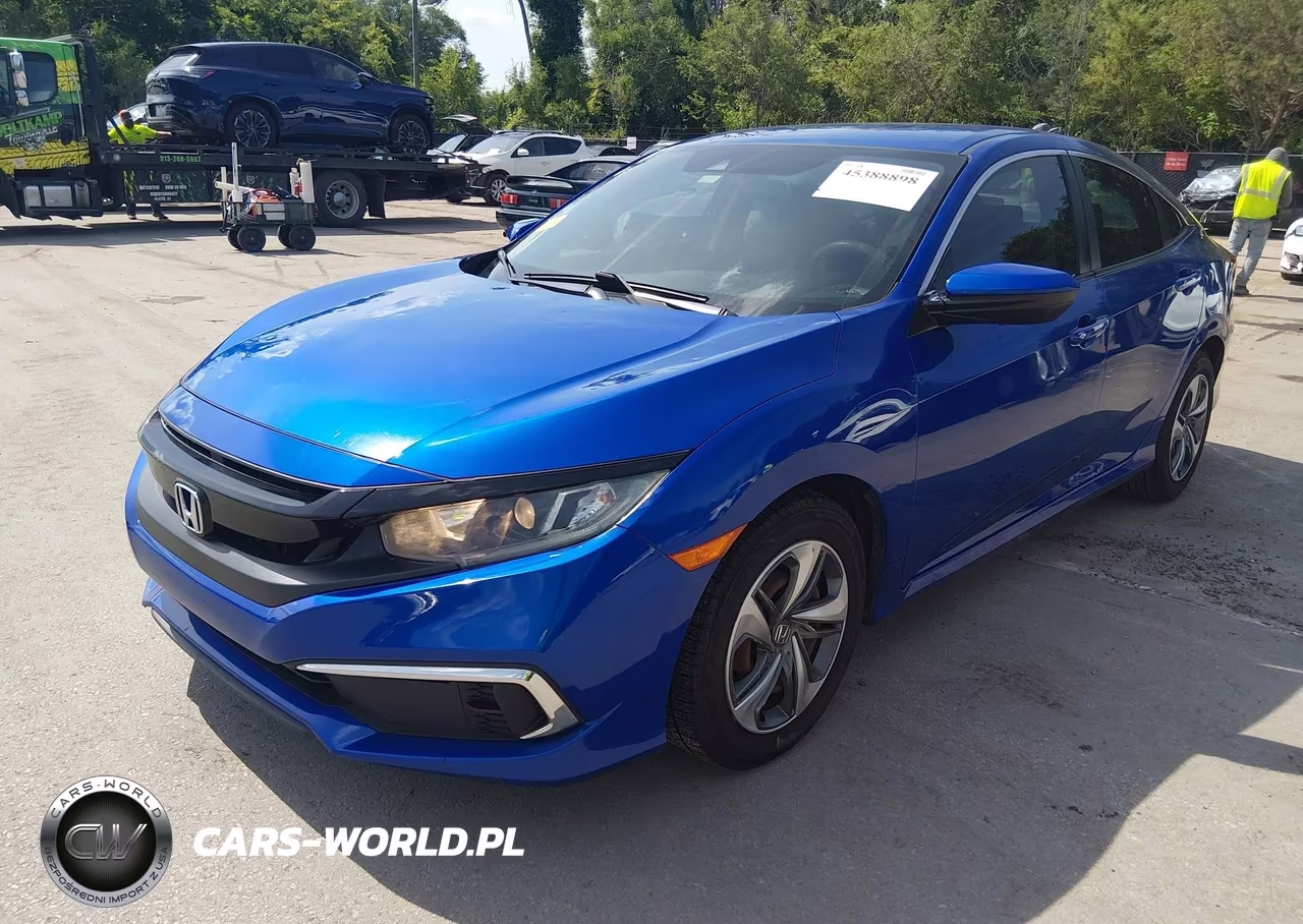 2019 Honda Civic Lx VIN:2HGFC2F61KH568993 - 2