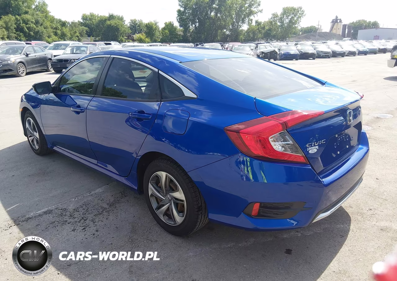 2019 Honda Civic Lx VIN:2HGFC2F61KH568993 - 3