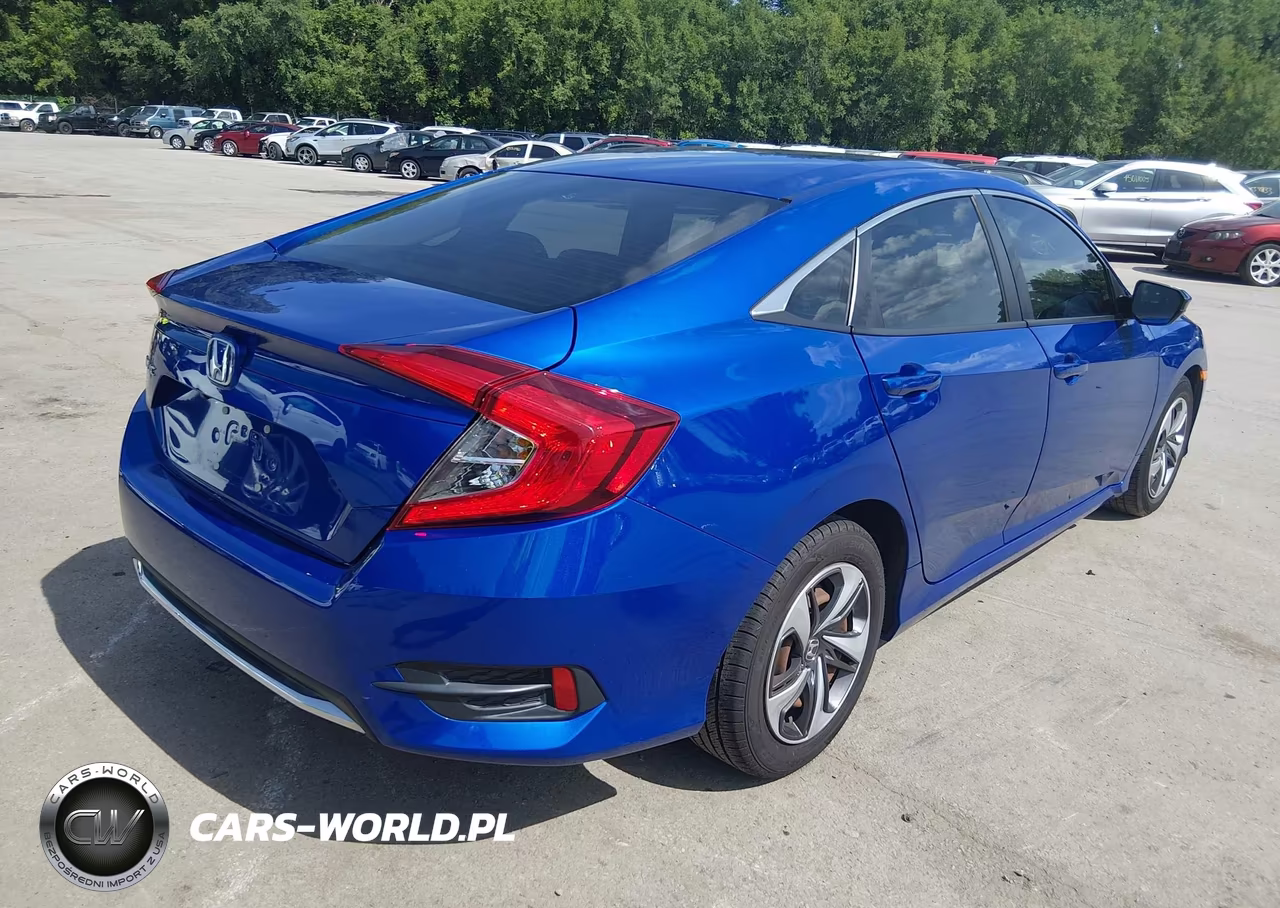 2019 Honda Civic Lx VIN:2HGFC2F61KH568993 - 4