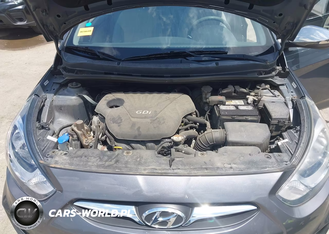 2012 Hyundai Accent Gls VIN:KMHCT4AE5CU253622 - 10