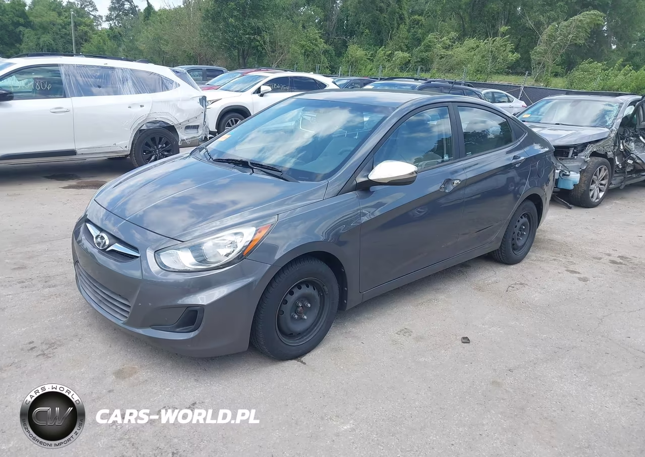 2012 Hyundai Accent Gls VIN:KMHCT4AE5CU253622 - 2