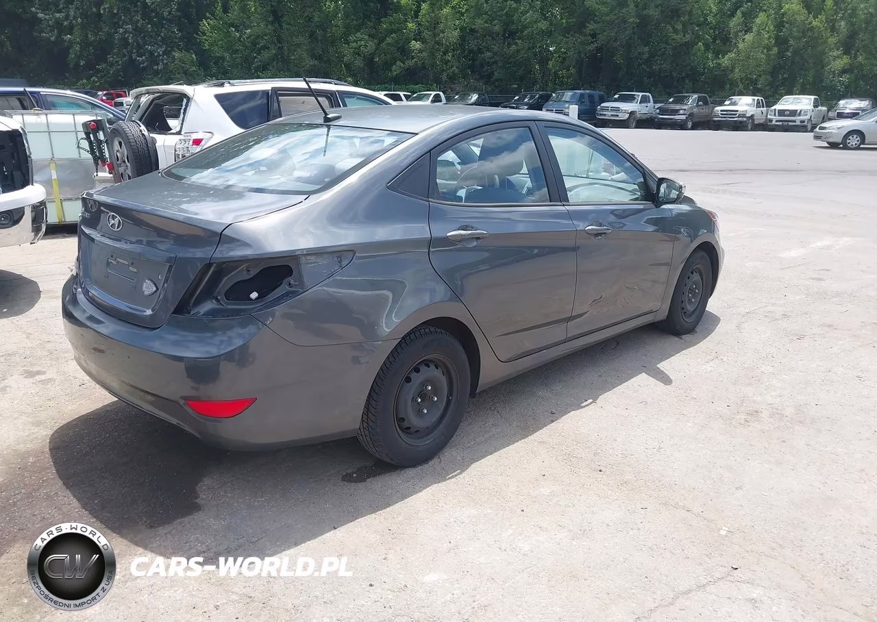 2012 Hyundai Accent Gls VIN:KMHCT4AE5CU253622 - 4