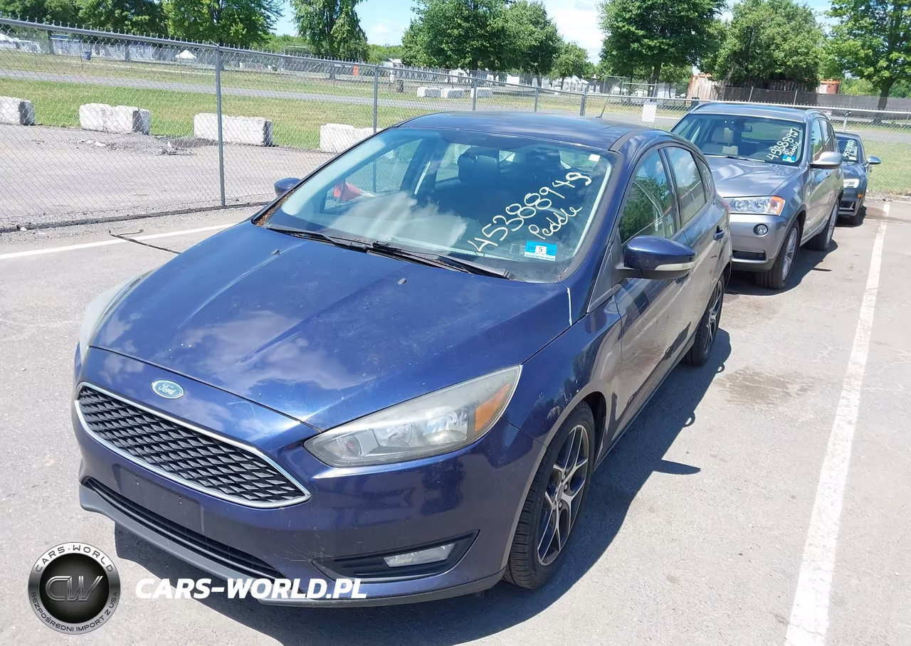 2017 Ford Focus Sel VIN:1FADP3M27HL311628 - 2