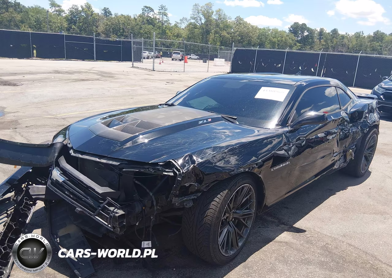 2012 Chevrolet Camaro Zl1 VIN:2G1FS1EP5C9801722 - 2