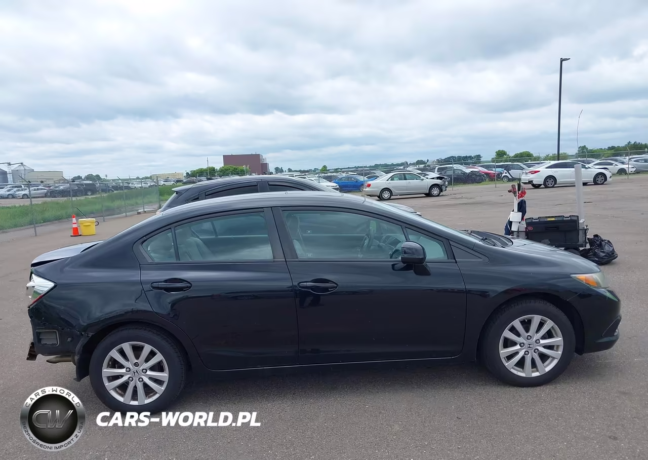 2012 Honda Civic Ex VIN:19XFB2F84CE030126 - 14