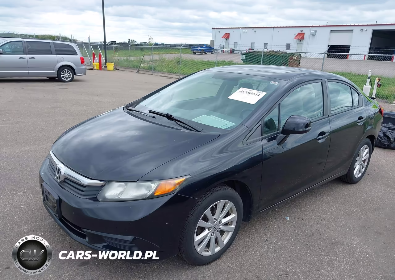 2012 Honda Civic Ex VIN:19XFB2F84CE030126 - 2