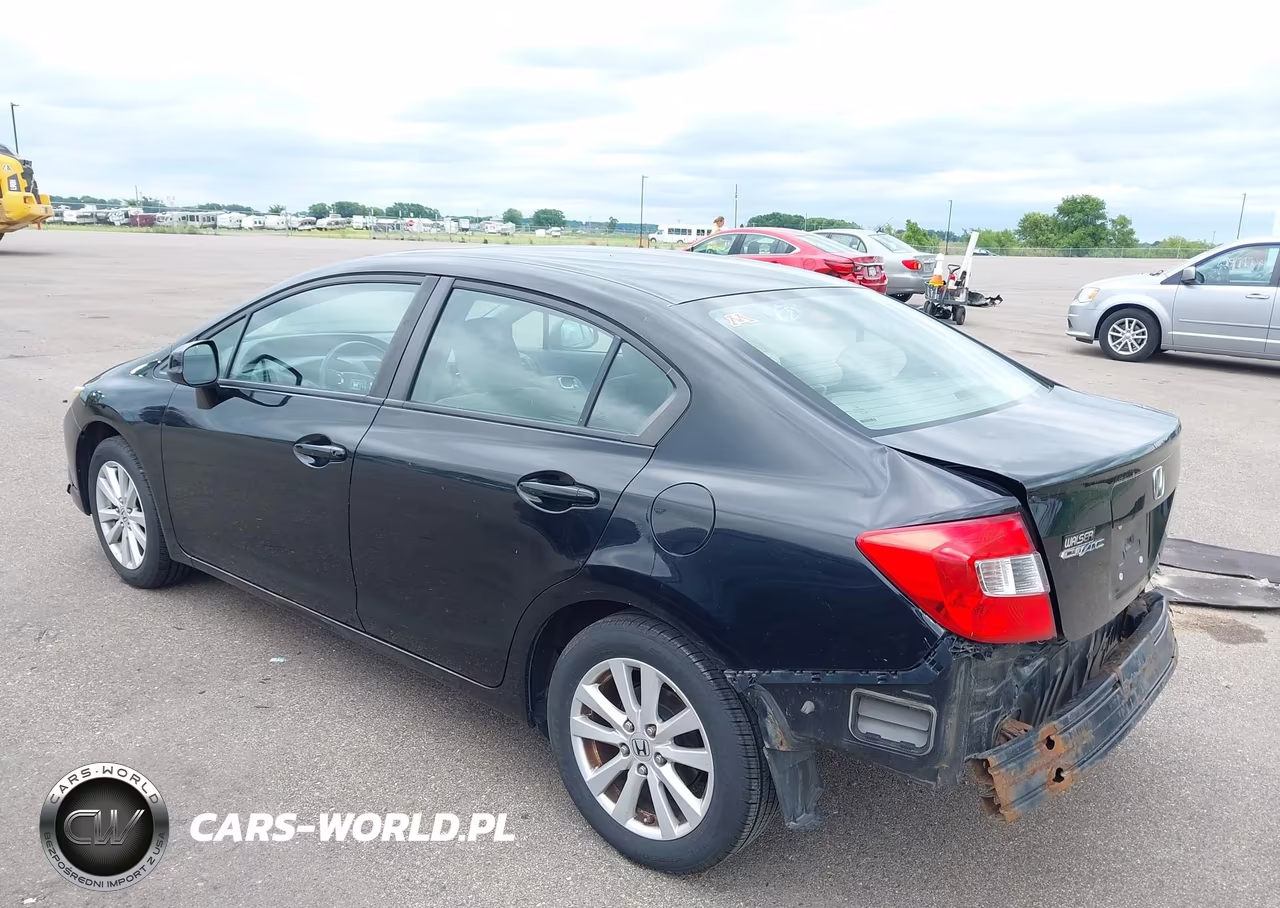 2012 Honda Civic Ex VIN:19XFB2F84CE030126 - 3