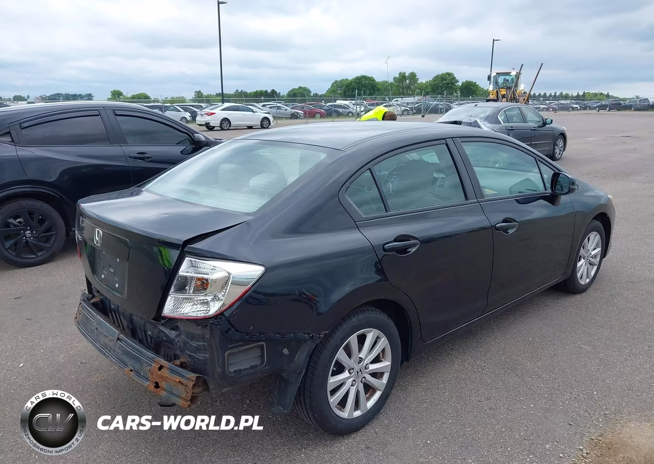 2012 Honda Civic Ex VIN:19XFB2F84CE030126 - 4