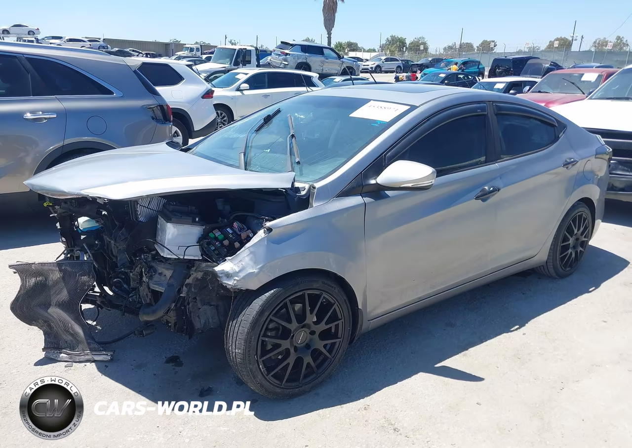 2013 Hyundai Elantra Limited VIN:KMHDH4AE6DU502324 - 2