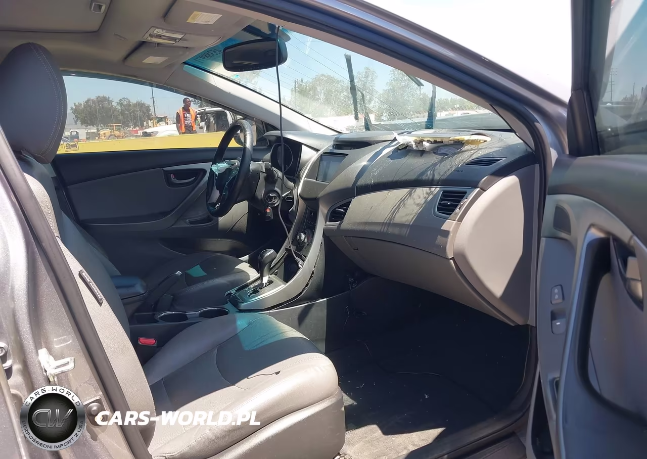 2013 Hyundai Elantra Limited VIN:KMHDH4AE6DU502324 - 5