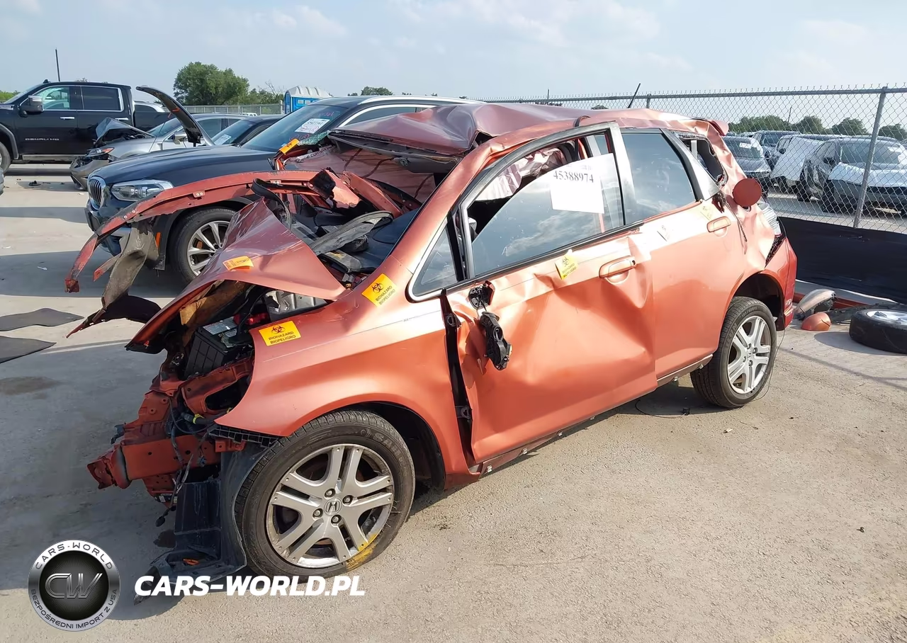 2007 Honda Fit Sport VIN:JHMGD38607S017892 - 2