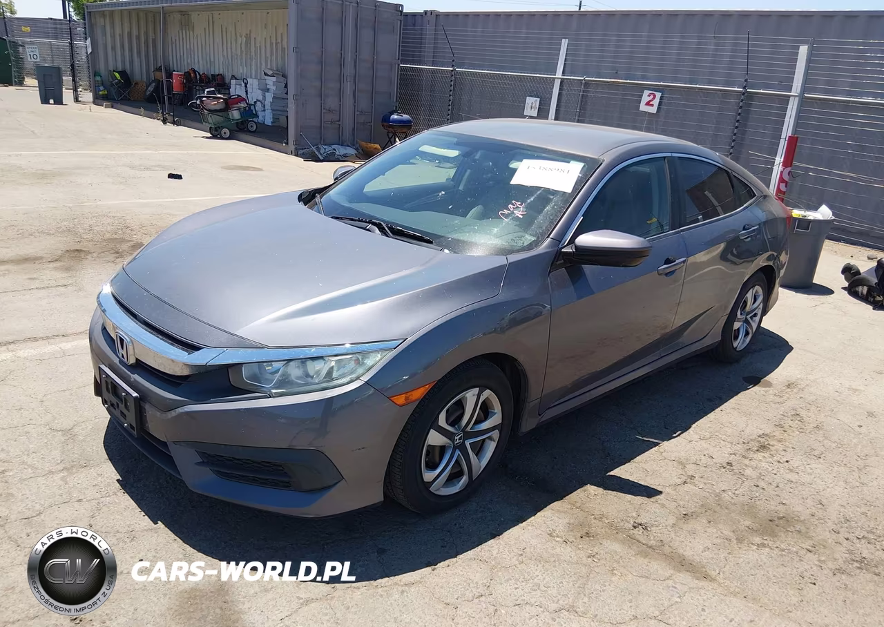 2016 Honda Civic Lx VIN:2HGFC2F5XGH507267 - 2