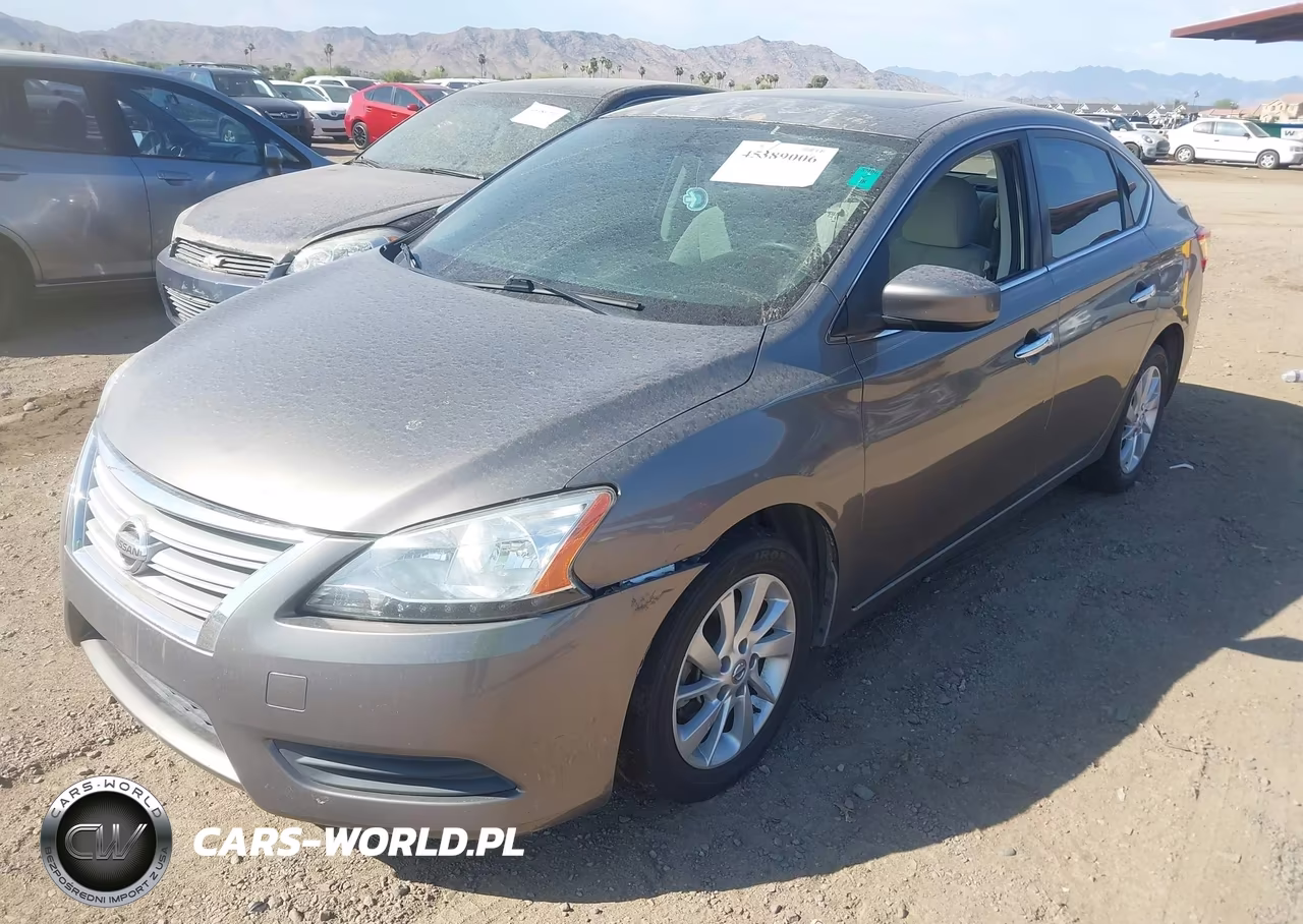 2015 Nissan Sentra Sv VIN:3N1AB7AP5FY371627 - 2