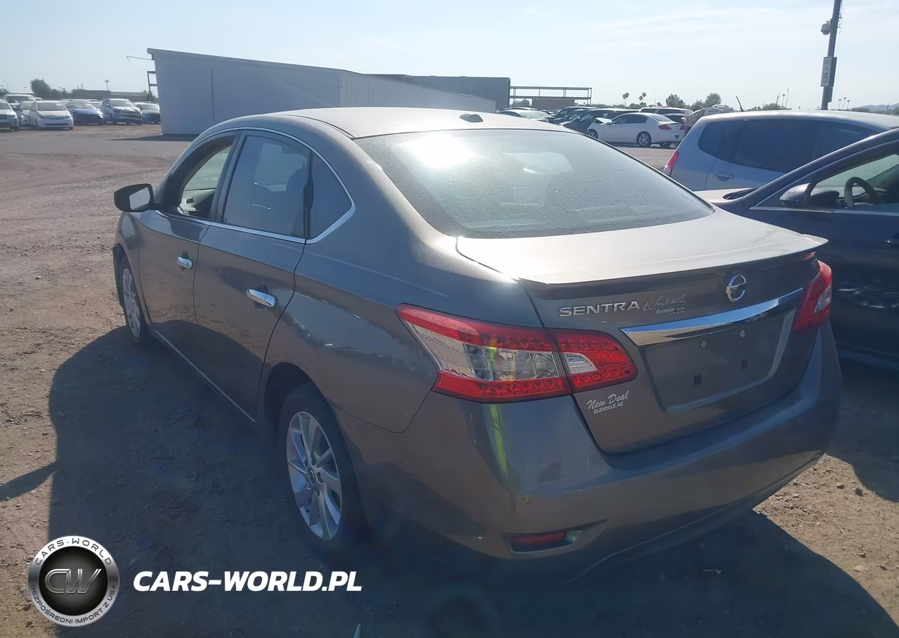 2015 Nissan Sentra Sv VIN:3N1AB7AP5FY371627 - 3