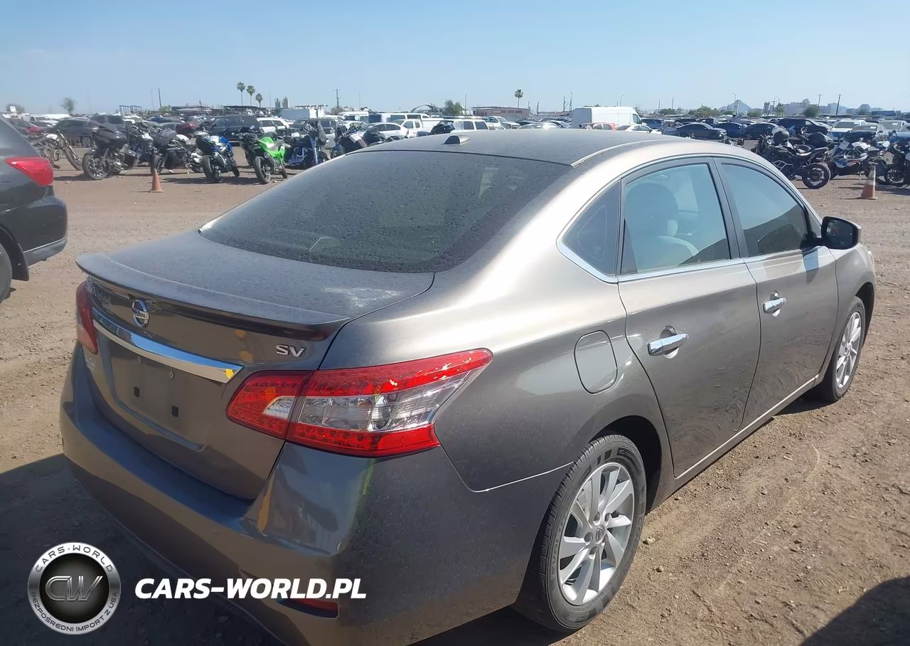2015 Nissan Sentra Sv VIN:3N1AB7AP5FY371627 - 4